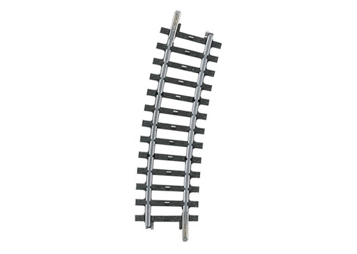 [MAR-2223] Märklin 2223- Voie K courbe 360 mm - 1/2-  15° - HO  