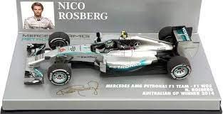 [MIN-410 140006] Minichamps - Mercedes AMG Petronas F1 Team W05 -  N. Rosberg - Winner GP Australian 2014 - 1/43 