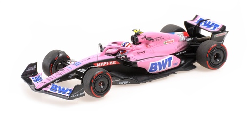 [MIN-417 220131] Minichamps  BWT Alpine F1 Team A522 - Esteban Ocon - Bahrain GP 2022 - 1/43