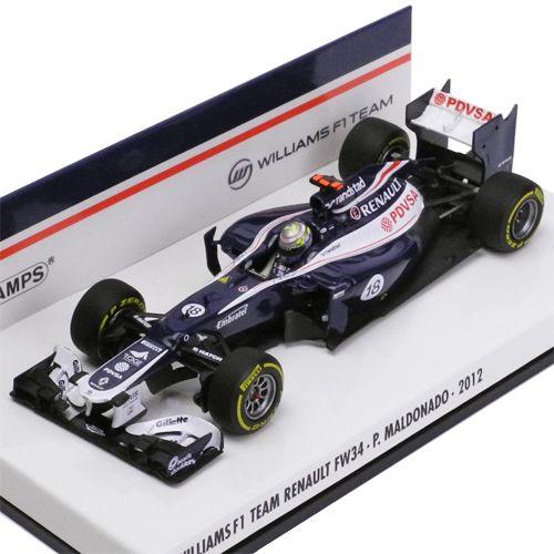 [MIN-410 120018] Minichamps - Williams F1 Team FW34 - P. Maldonado - 2012 - 1/43     