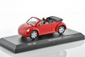 [DET-264] DetailCars - Volkswagen Concept 1 - Cabriolet  - 1994 - Rouge - 1/43   