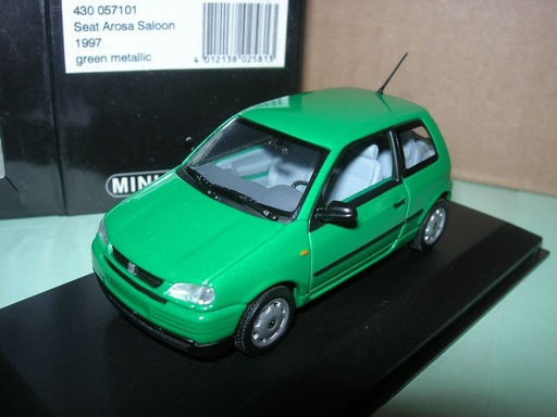 [MIN-430 057101] Minichamps Seat Arosa Saloon - 1997 - Verte Métallisée - 1/43   