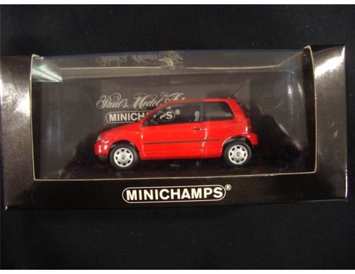 [MIN-430 057100] Minichamps Seat Arosa Saloon - 1997 - Rouge - 1/43    