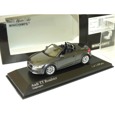 [MIN-400 015030] Minichamps Audi TT Roadster - 2006 - Grise métallisée - 1/43  