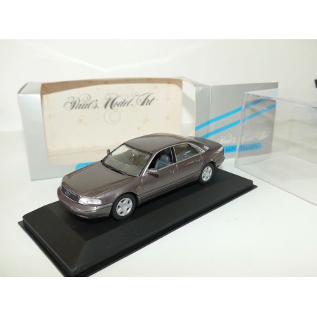 [MIN-430 013001] Minichamps Audi A8 - Grise métallisée - 1/43  