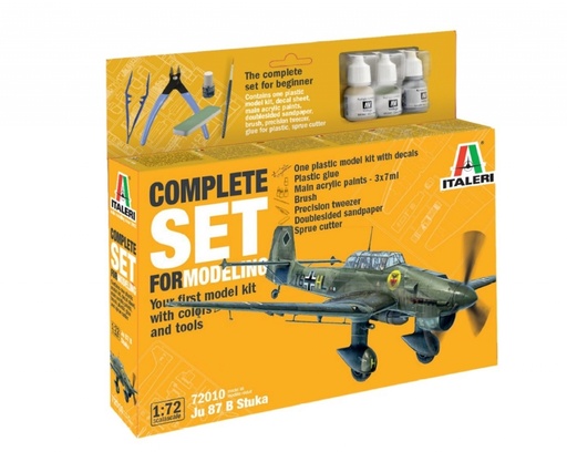[ITA-72010] Italeri 72010 - Starter Kit - JU 87 B Stuka  - 1/72 