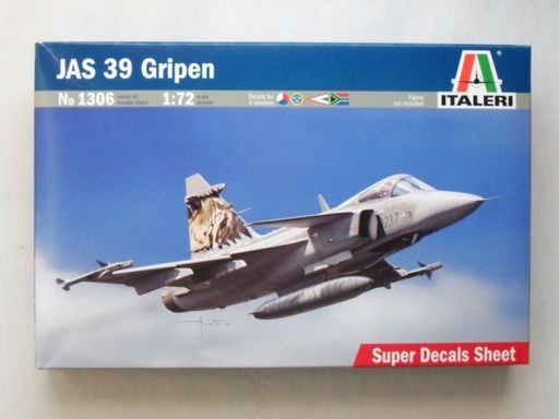 [ITA-1306] Italeri 1306 - Avion LAS 39 Gripen - 1/72 