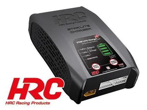 [HRC-9356C] HRC - Chargeur 12/230V Star Lite V 3.0 - 70w - 0.1 ->6.0 A - Autopilot Smart Function - Li-xx 2-6S - Ni-xx 1-15S