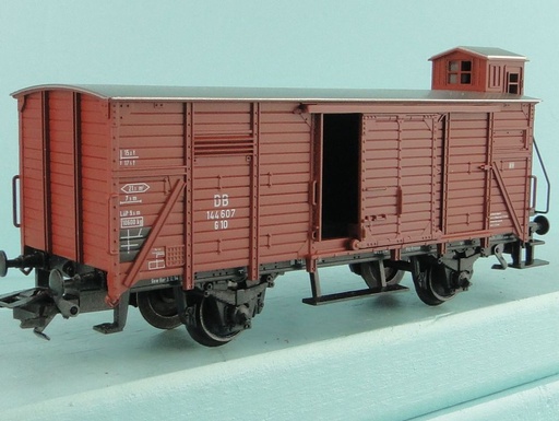 [MAR-4880] Märklin 4880 - Wagon de marchandises type G10 avec guérite de frein - DB - HO  