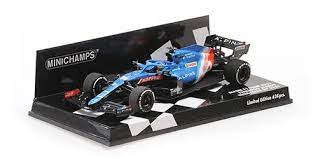 [MIN-417212114] Minichamps - Alpine F1 Team A521 - Qatar GP 2021 - #14 - F. Alonso- 1/43 - Limited Edition 1,008 pcs   