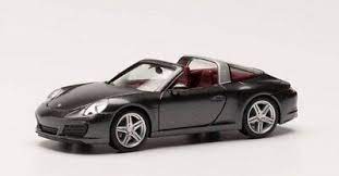 [HER-038867-002] Herpa 038867-002 - Porsche 911 - Cabrio - Noire et Grise - 1/87  