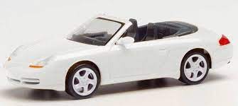 [HER-032674-002] Herpa 032674-002 - Porsche C4 - Cabrio - Blanche - 1/87  