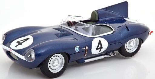 [CMR-142] Classic Model Replica - Jaguar D-Type - Winner 24h Le Mans 1956 - #4 - Sanderson/Flockhart - 1/18