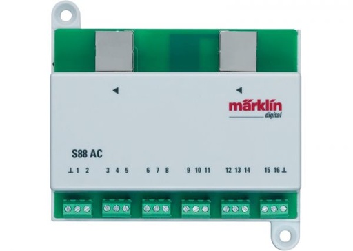 [MAR-60881] Märklin 60881 - Décodeur s88 (Module de rétro-signalisation pour contacteur sur réseaux à commande numérique avec câble de raccordement enfichable sur L88)
