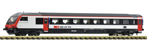 [FLE-6260018] Fleischmann 6260018 Voiture-pilote 2ème classe pour trains navettes EW-IV, CFF - "N"