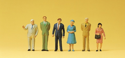 [PRE-14125] Preiser 14125 - Passants (6 personnages) - HO 