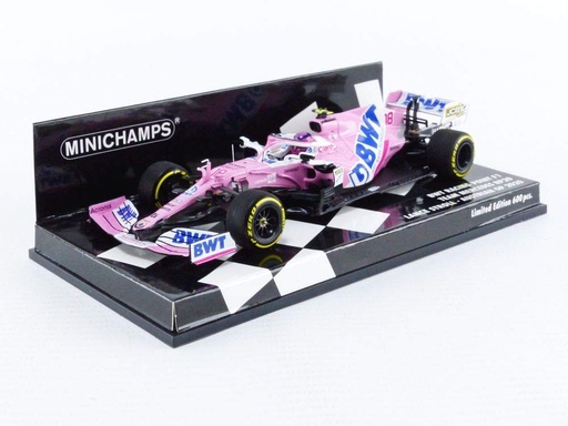 [MIN-417201618] Minichamps - BWT Racing Point F1 Team Mercedes RP20 - 3ème Sakhir GP 2020 - #18 - L. Stroll - 1/43    