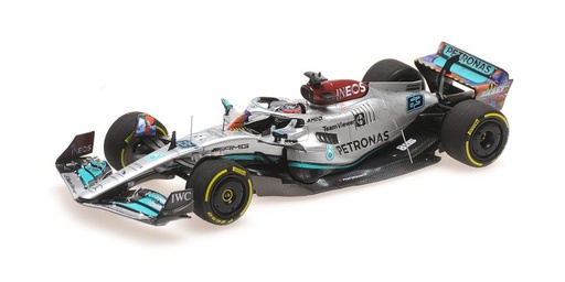 [MIN-417220563] Minichamps - Mercedes-AMG Petronas Formula One Team F1 W13 E Performance - Miami GP 2022 - G. Russell - 1/43