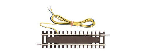 [ROC-42421] Roco 42421 - Voie de raccordement avec condensateur d'antiparasitage CEM.
Longueur 115 mm (demi-longueur standard) - HO