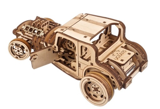 [UGE-412165] Ugears Hot Rod "Maus furieuse" 3D (207 pièces) 