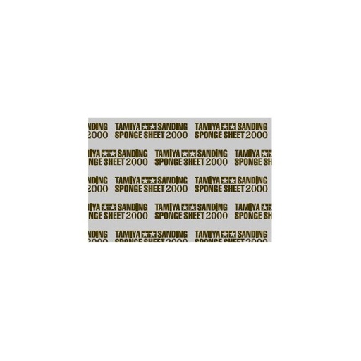 [TAM-87170] Tamiya 87170 - Eponge de ponçage grain 2000 (114x140mm)