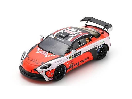 [SPA-6726] Spark - Alpine A110 Rally RGT - Rallye MonteCarlo '2023 - # 67 - L. Panagiotis C. Goddi - 1/43   