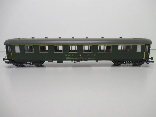 [ROC-44881] Roco 44881 - Voiture d'accompagnement - 1ère classe -SBB-CFF-FFS - HO   