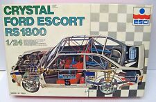 [OKAZ-ESC-3049] Esci 3049 - Crystal Ford Escort RS 1800 (Transparente) - 1/24 (Occasion vérifiée)