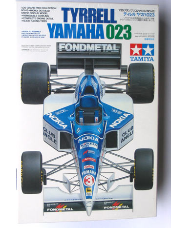[OKAZ-TAM-20042] Tamiya 20042 - Tyrrell Yamaha 023 - U. Katayama / M. Salo - 1995 - 1/20 (Occasion vérifiée)