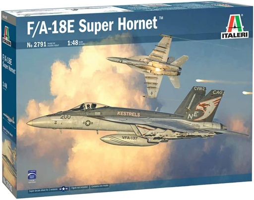 [ITA-510002791] Italeri 2791 - Avion F/A-18E Super Hornet Kit - 1/48