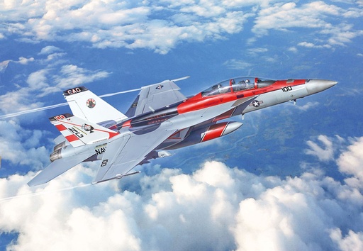 [ITA-510002823] Italeri 2823 - Avion F/A-18F U.S. Navy Special Colors Kit 1/48