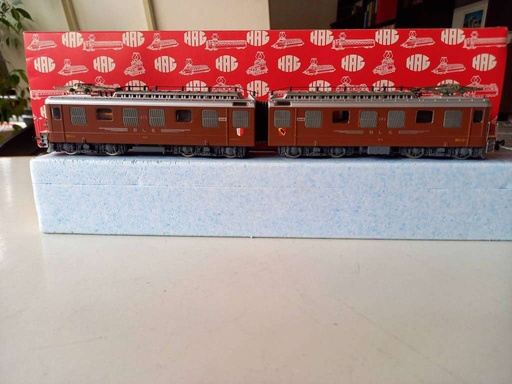 [HAG-240a] HAG - 240a - Double Locomotive Ae 8/8 BLS (Valais-Bern) "Moteur Typ  88" - HO 