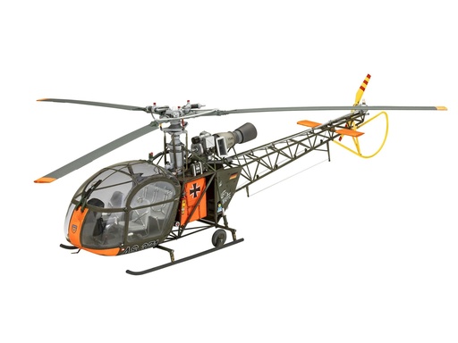 [REV-03804CH] Revell 03804 - Alouette II (Modèle inspiré par la Suisse) - 1/32 - 30.3 cm long - 112 pièces  