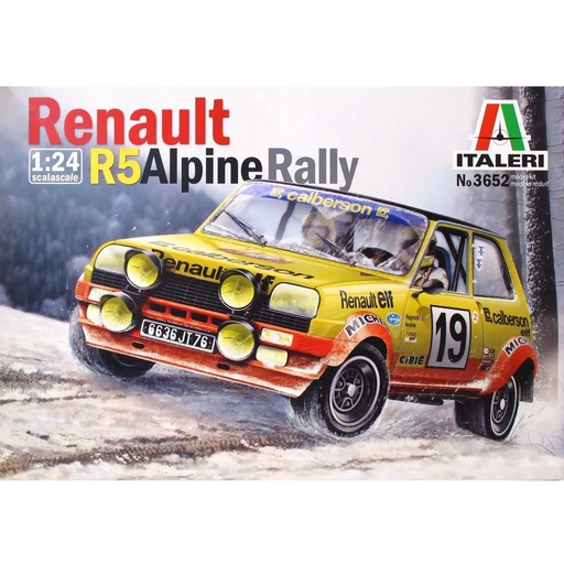 [ITA-510103652] Italeri 3652 - Renault R5 Alpine Rallye - 1/24