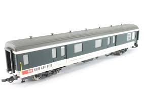 [ROC-45194] Roco 45194 Exact 1:87 - Fourgon à bagages grandes lignes à bogies type MC 76 - SBB-CFF-FFS - HO   
