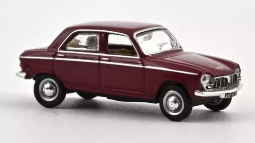[NOR-472417] Norev - Peugeot 204 - 1966 - Grenat - 1/87  