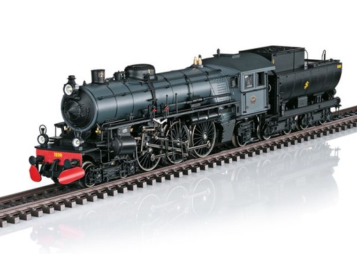 [MAR-39490] Märklin 39490 - Locomotive à vapeur avec tender séparé F 1200 des chemins de fer suédois (SJ) - HO 