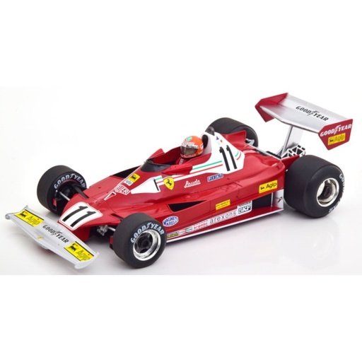 [MCG-18624F] ModelCar  - Ferrari F1 312 T2B - #11 - N. Lauda - 2ème GP Monaco 1977 - 1/18   