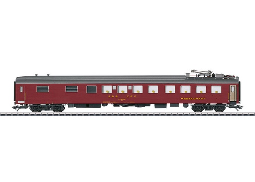 [MAR-43874] Märklin 43874 - Voiture-restaurant WRm - SBB-CFF - HO   