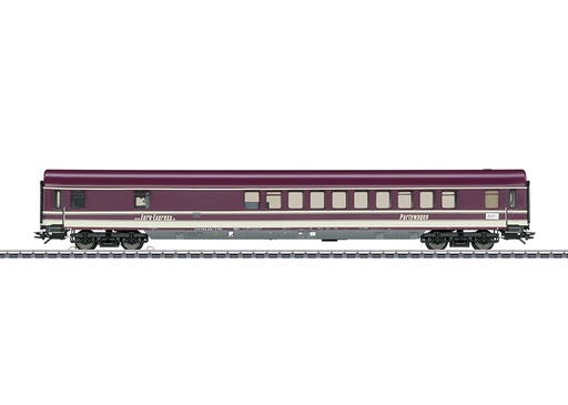 [MAR-43948] Märklin 43948 - Voiture à couloir central utilisée ici comme voiture de fête par Euro-Express Sonderzüge GmbH & Co - vous pouvez enregistrer vos chansons préférées sur une carte micro-SD et les diffuser à votre guise - comme un DJ le soir de la fête - HO  