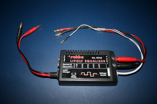[ROB-8446] Robbe 8446 - Lipoly Equalizer - 1 à 5 éléments - Automatic (À brancher sur un chargeur) (Max. 7.5A)