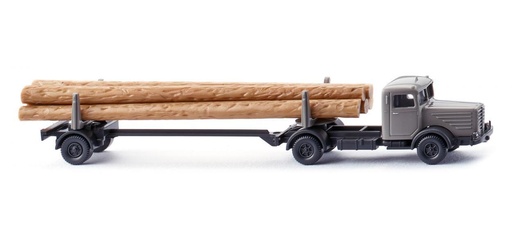 [WIK-094703] Wiking 094703 - Camion Transporteur de bois longs (Büssing 8000) - 1/160