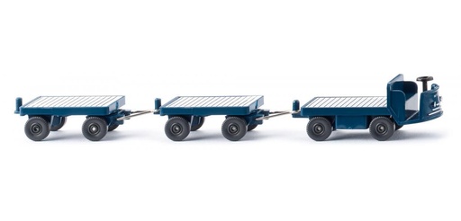 [WIK-116004] Wiking 116004 - Chariots électriques avec remorques - 1/87 