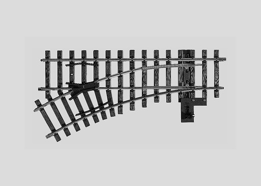 [MAR-5965] Märklin 5965 - Aiguillage manuel à ressort gauche - 30°- 600 mm / 23-5/8 - Echelle I
