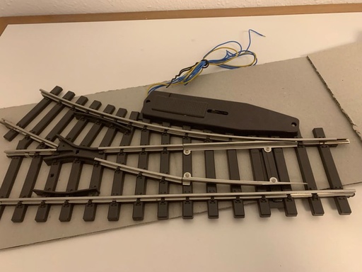 [MAR-5963] Märklin 5963 - Aiguillage à commande électromagnétique droite - Echelle I