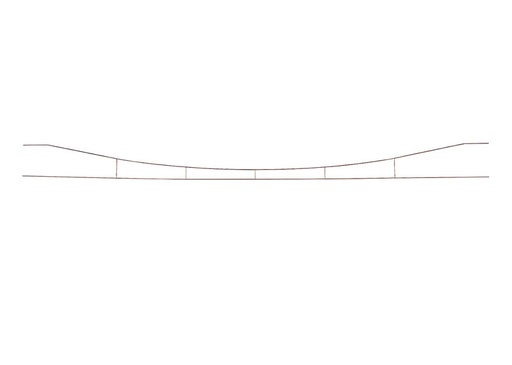 [MAR-5635] Märklin 5635 - Elément de caténaire - Longueur  670 mm/26-3/8'' -  Echelle I 