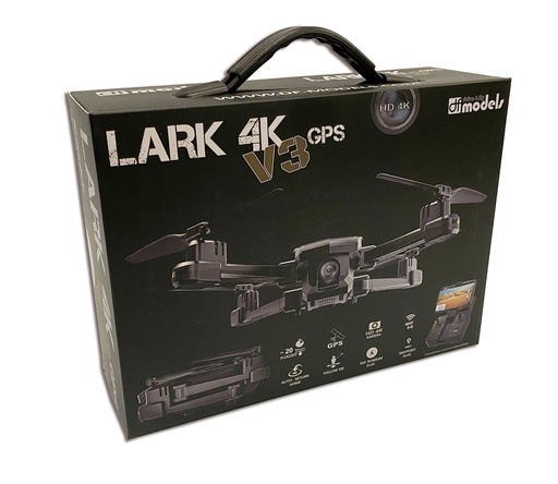 [DF-9550] DF 9550 -Drône SkyWatcher Lark 4K V3 - GPS-Camera WiFi - RTF 