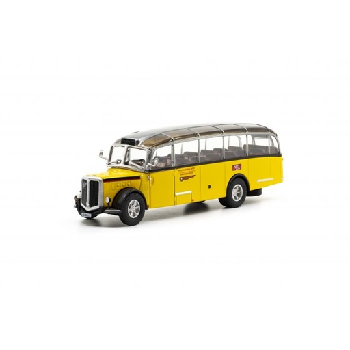 [ACE-85.002011] ACE - Saurer L4C - Bus des Alpes IIIa PTT - 1/87 