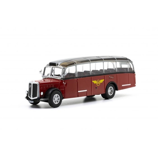 [ACE-85.002012] ACE - Saurer L4C - Bus des Alpes IIIa - BVB Bex-Villars-Bretaye - 1/87 