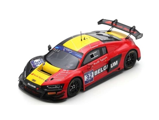 [SPA-SC6324] Spark - Audi R8 LMS GT3 - # 32 - "Team Belgium" FIA Motorsport Games GT Sprint Cup Paul Ricard 2022 - 1/43 